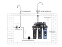 PURIFICADOR DE AGUA OSMOSIS INVERSA 5 ETAPAS 10"