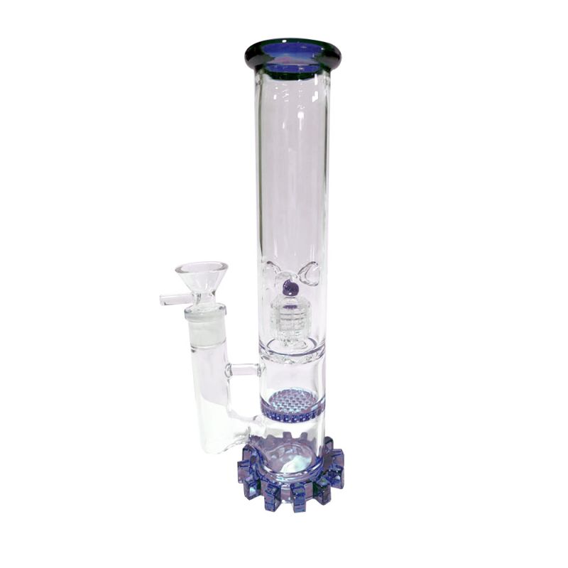 BONG GEAR BLUE GLASS