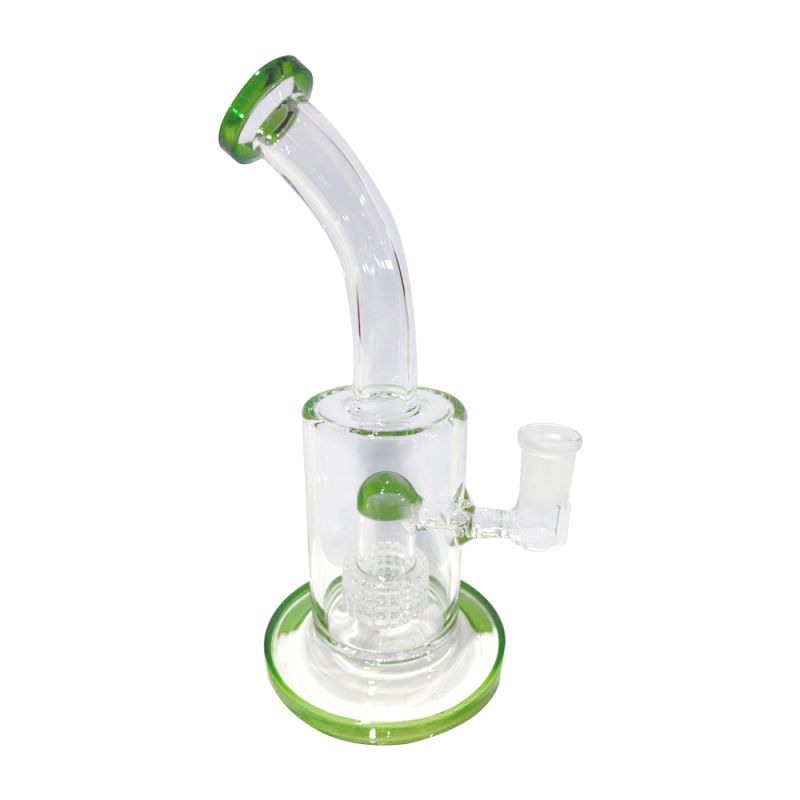 BONG GLOVE GREEN GLASS